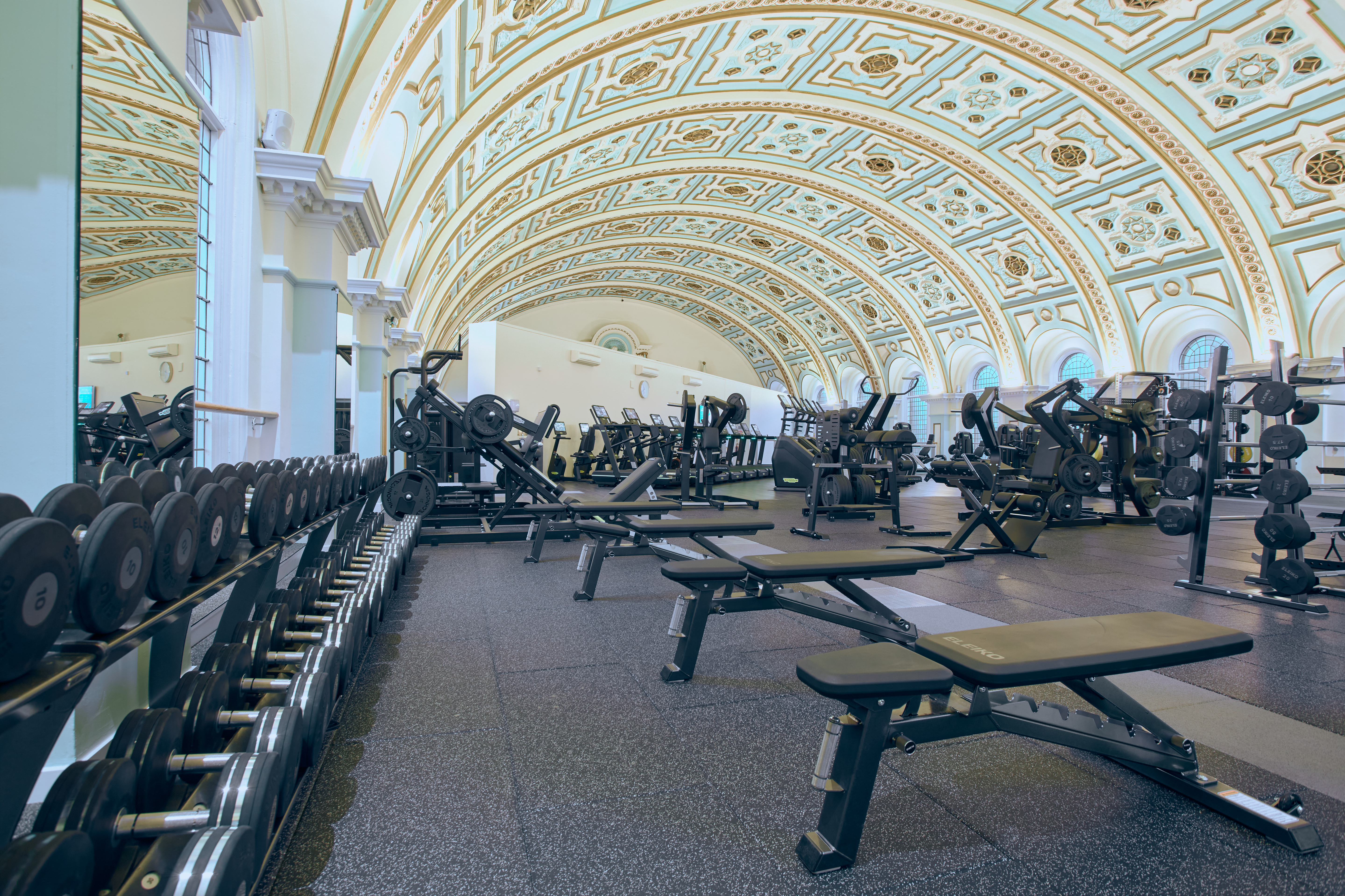 Repton Park gym floor