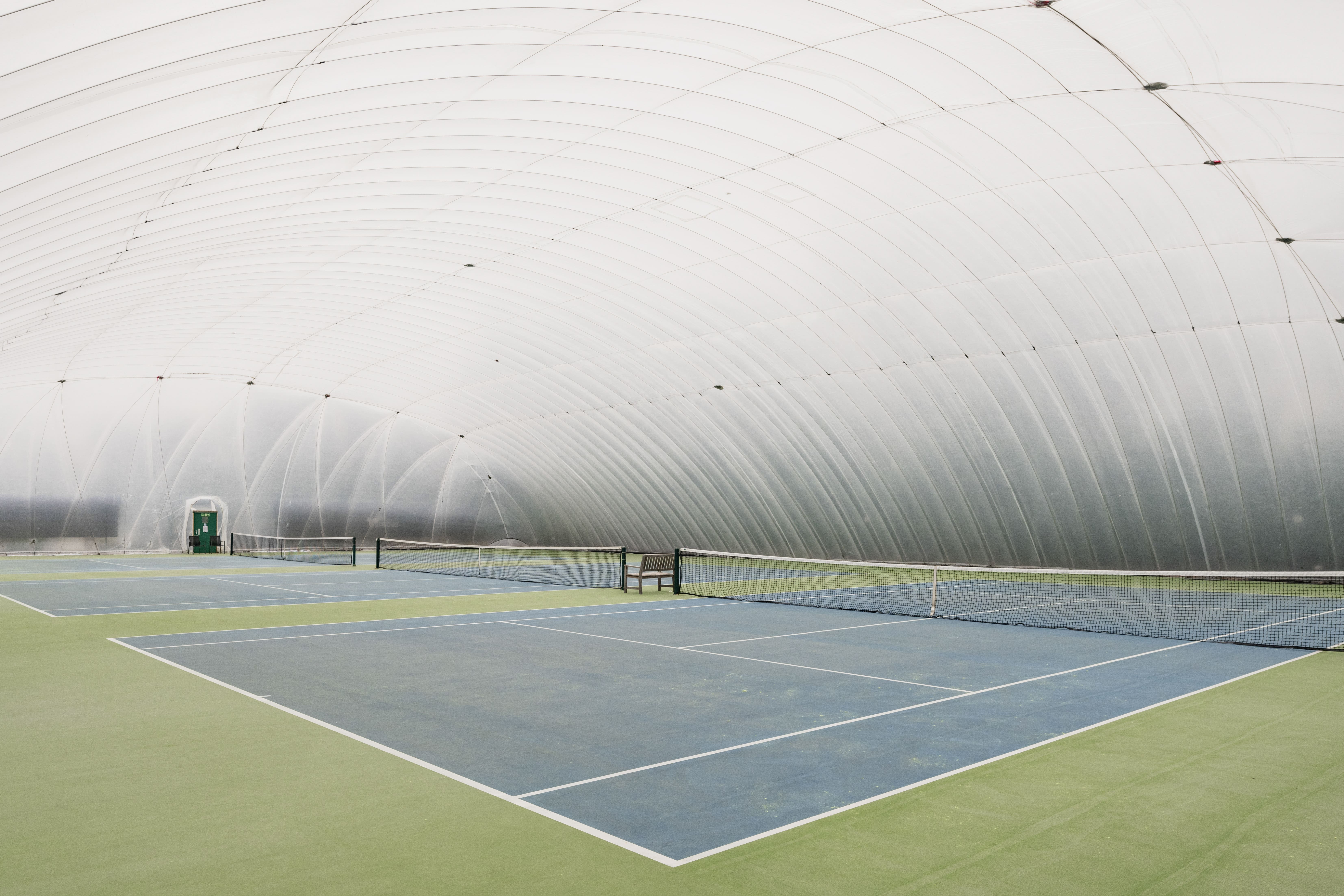 Virgin Active_Chiswick Riverside_Outdoor Tennis bubble courts