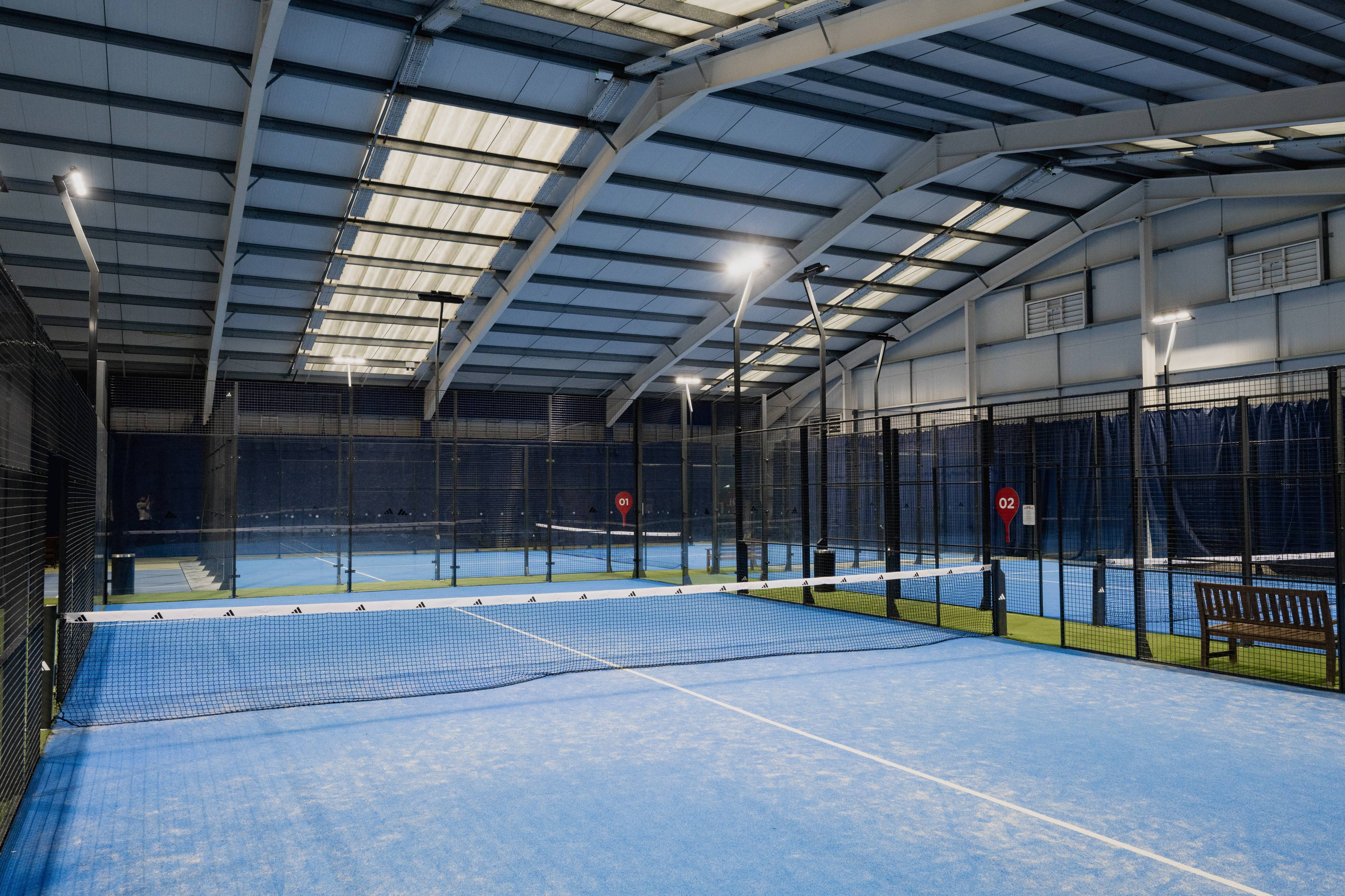 Clearview indoor Padel