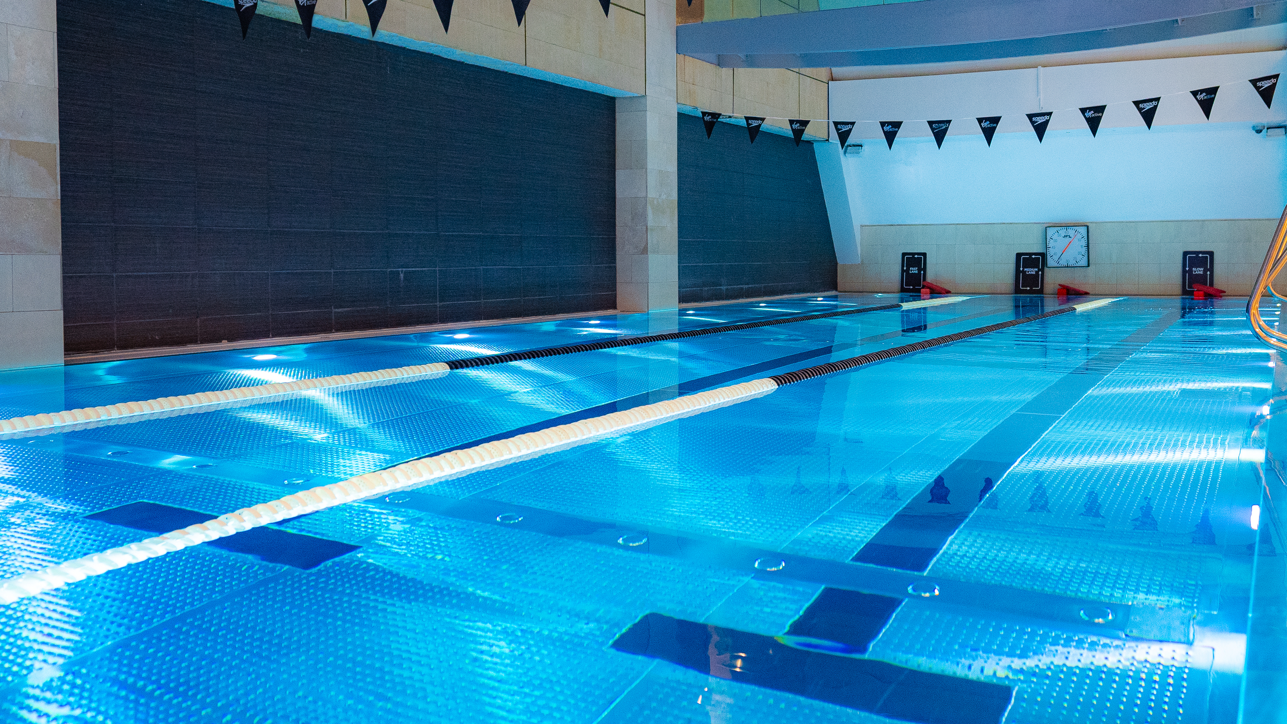 Swimming pool at Virgin Active Kensington