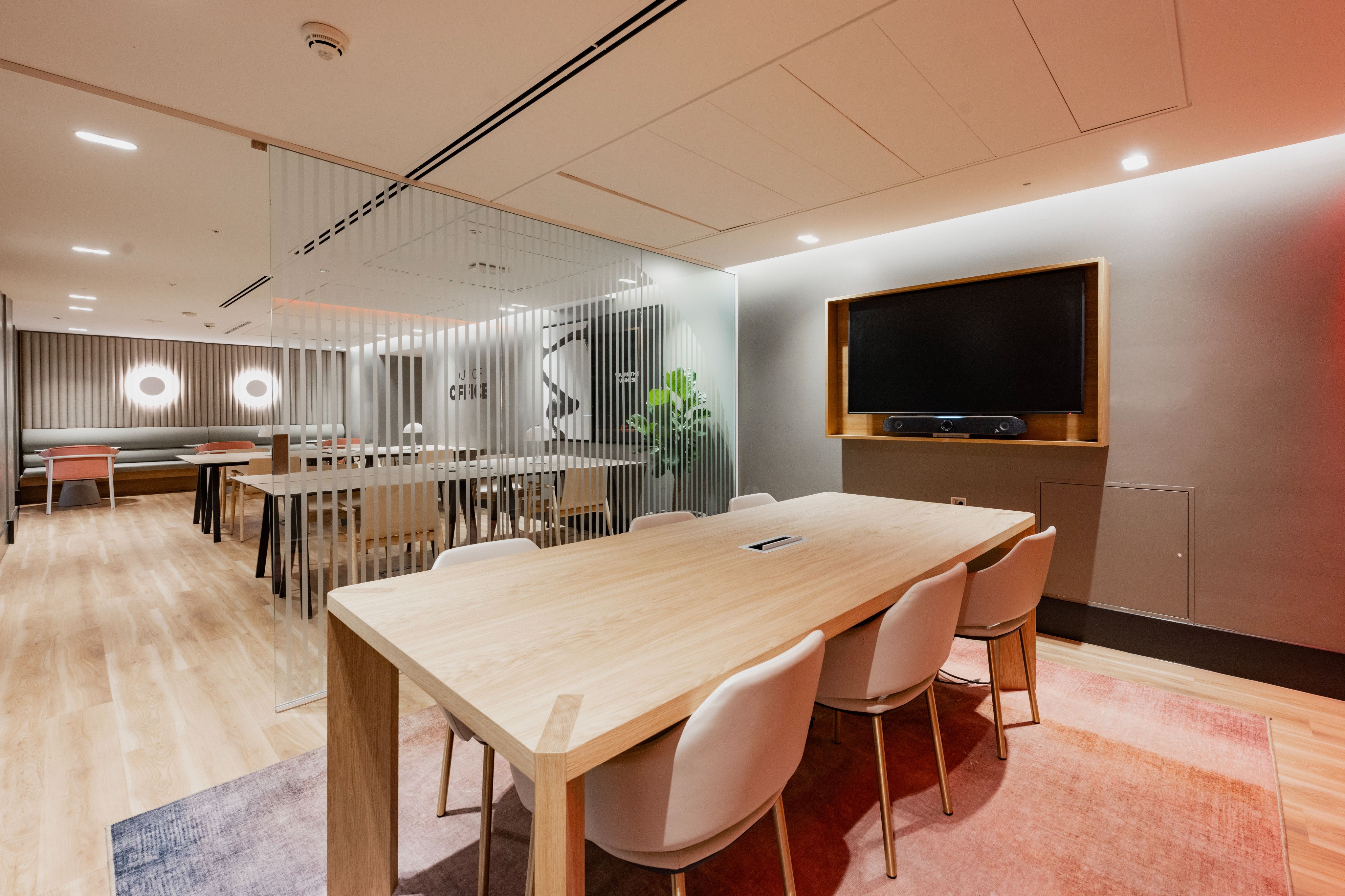 Mayfair co-working lounge