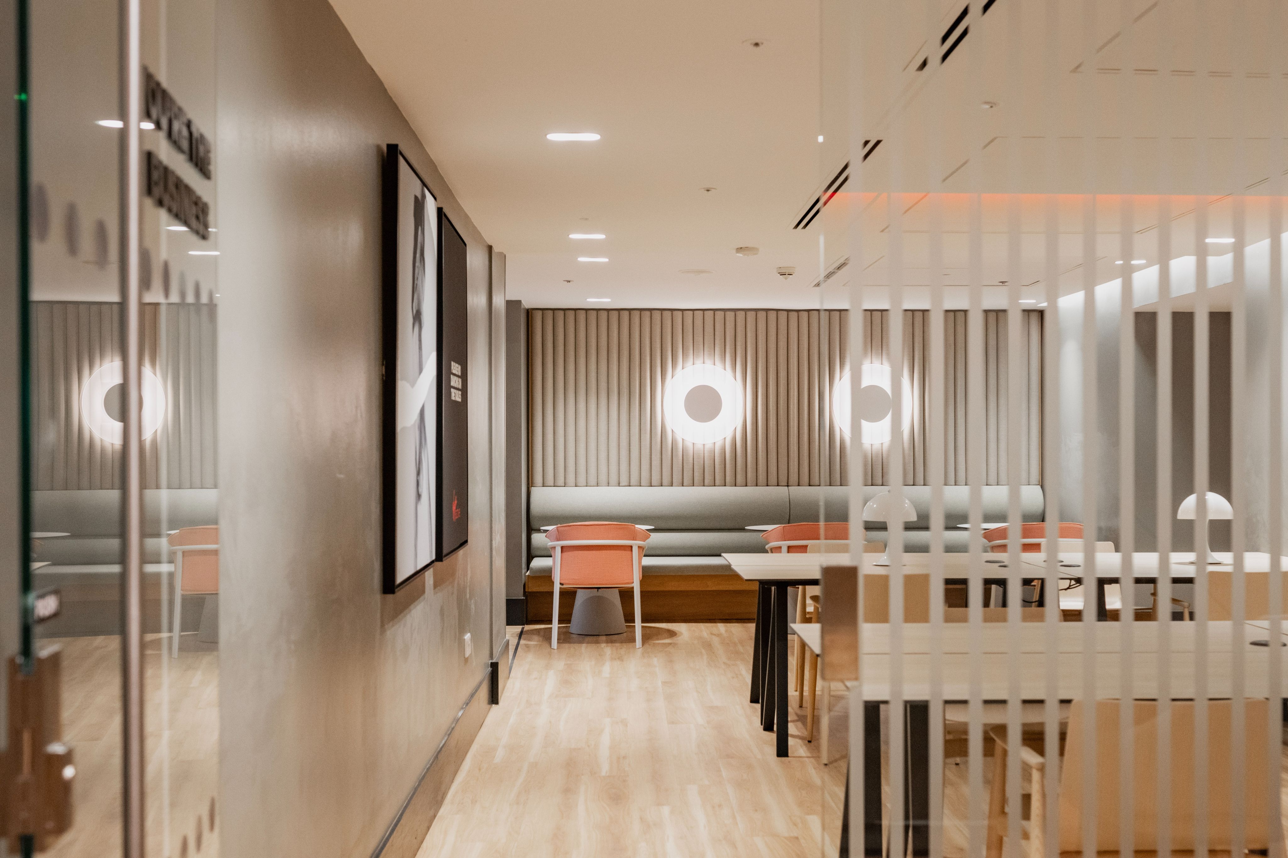 Mayfair co-working lounge
