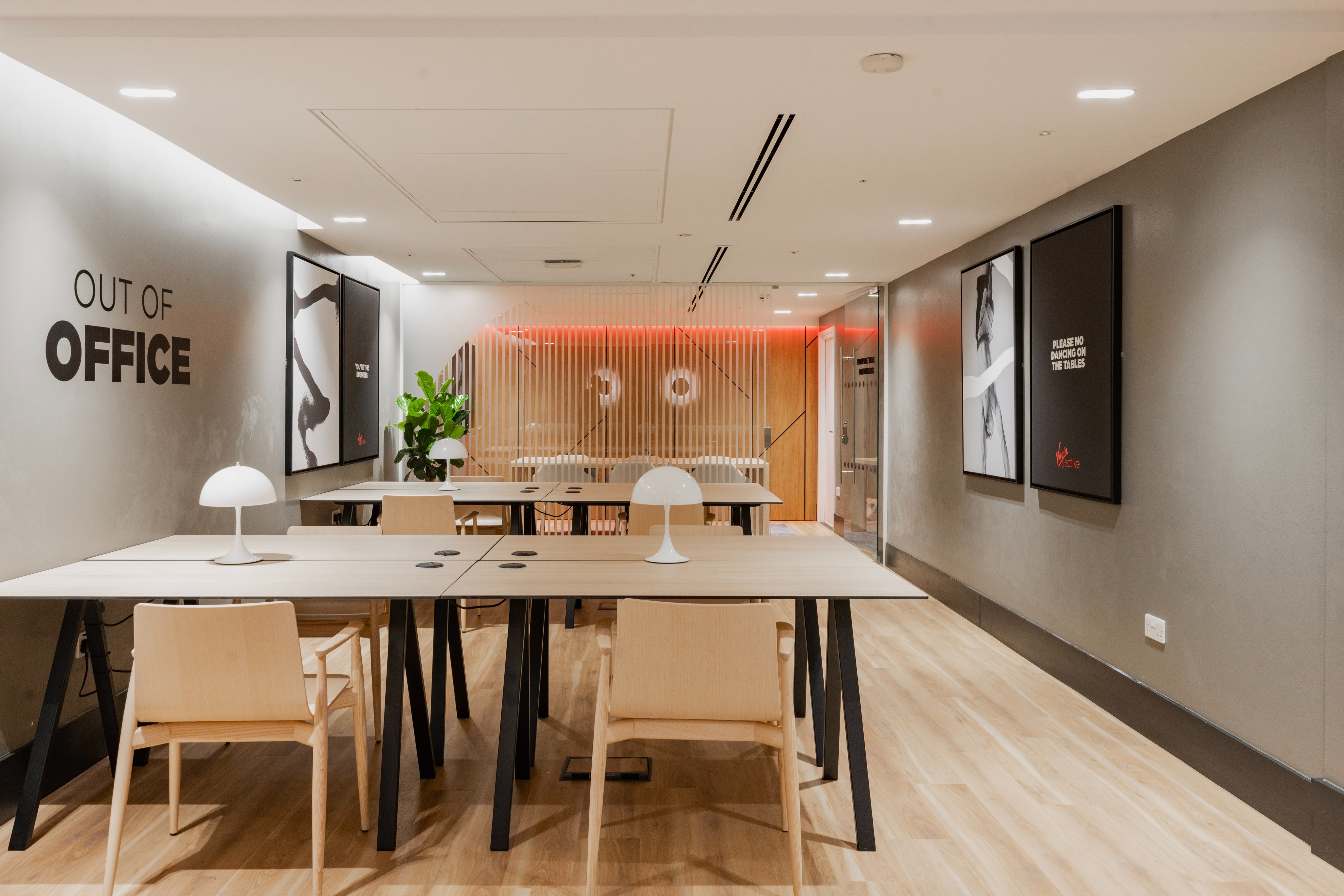 Mayfair co-working lounge