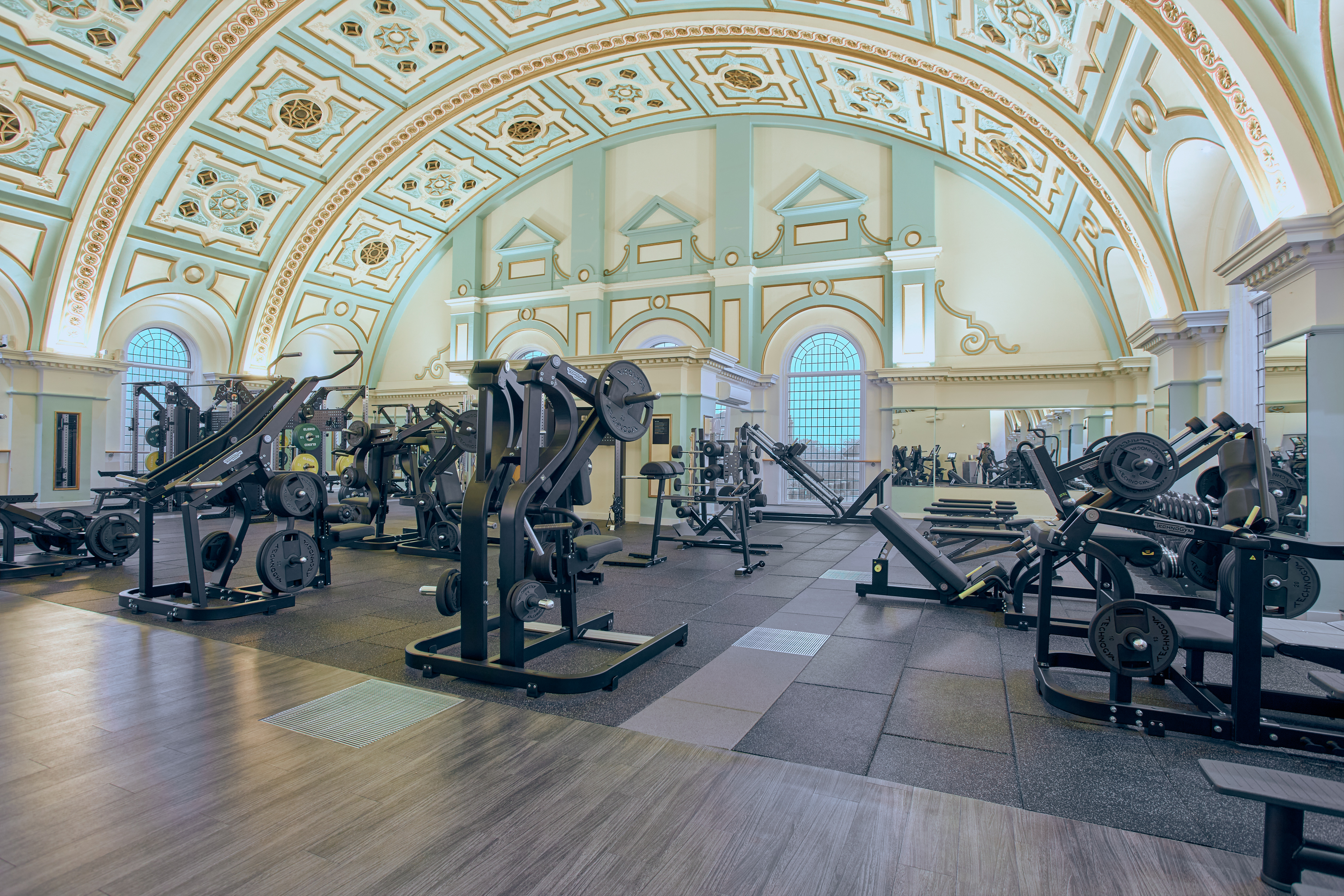 Repton Park gym floor