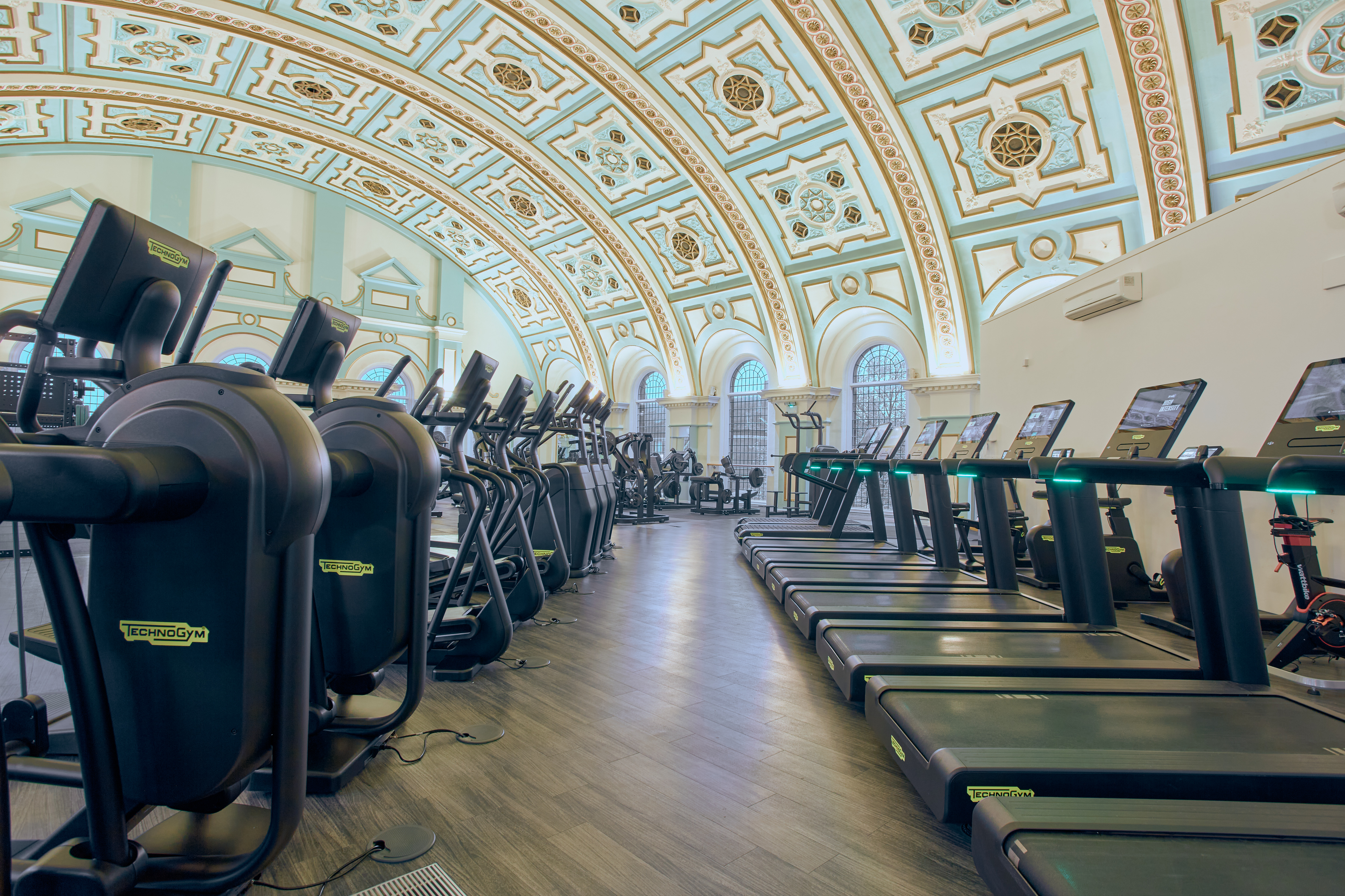 Repton Park gym floor