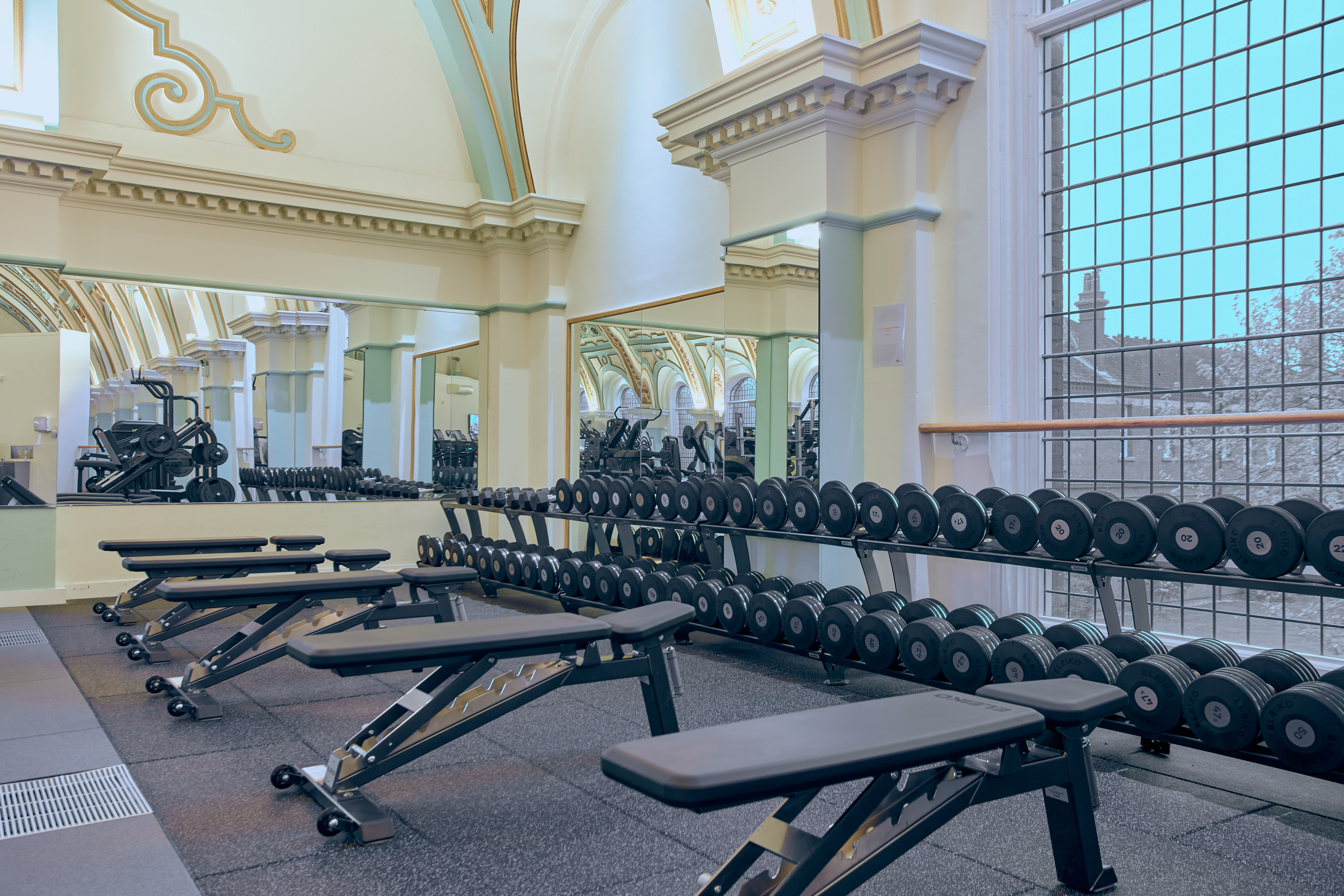 Repton Park gym floor