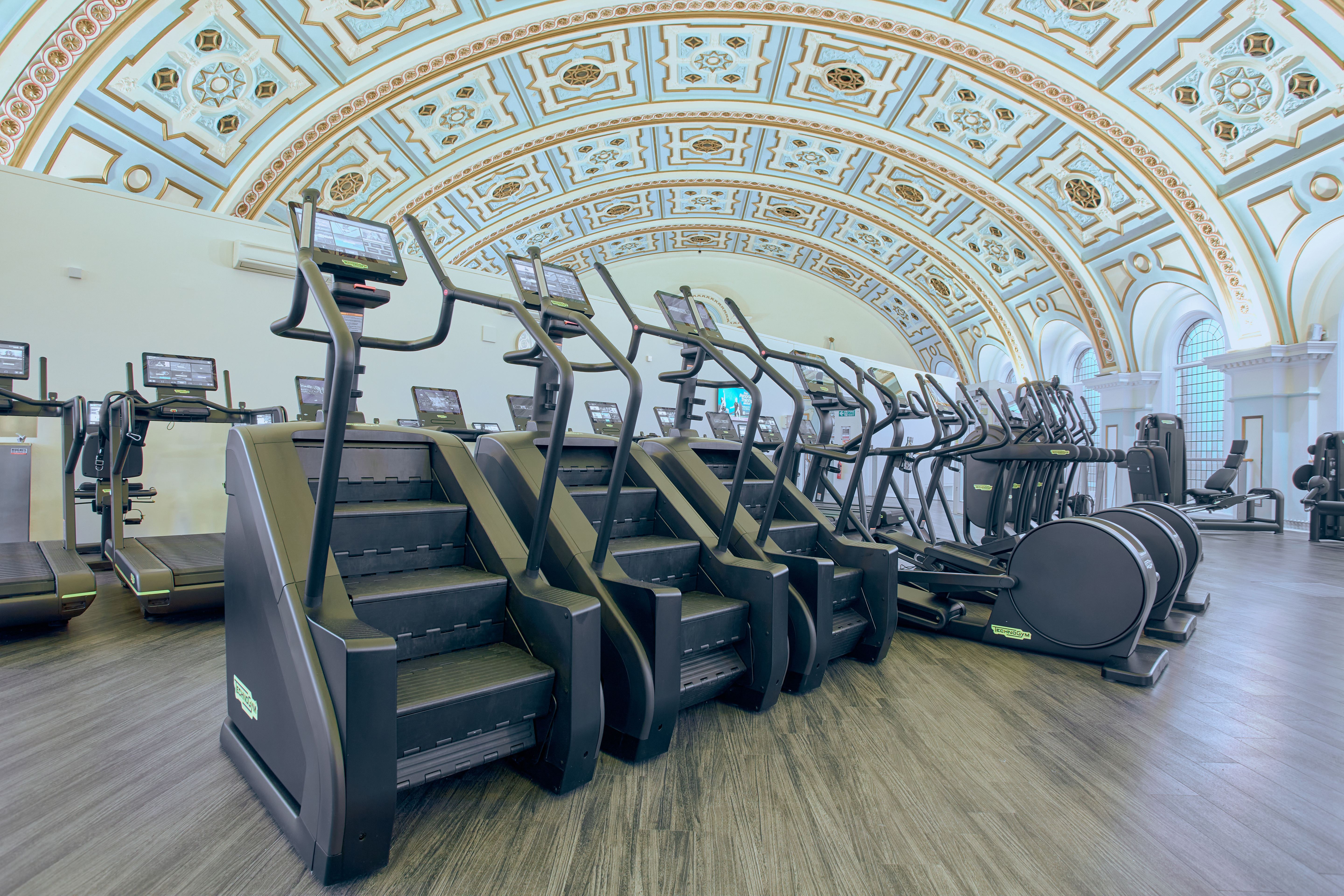 Repton Park gym floor