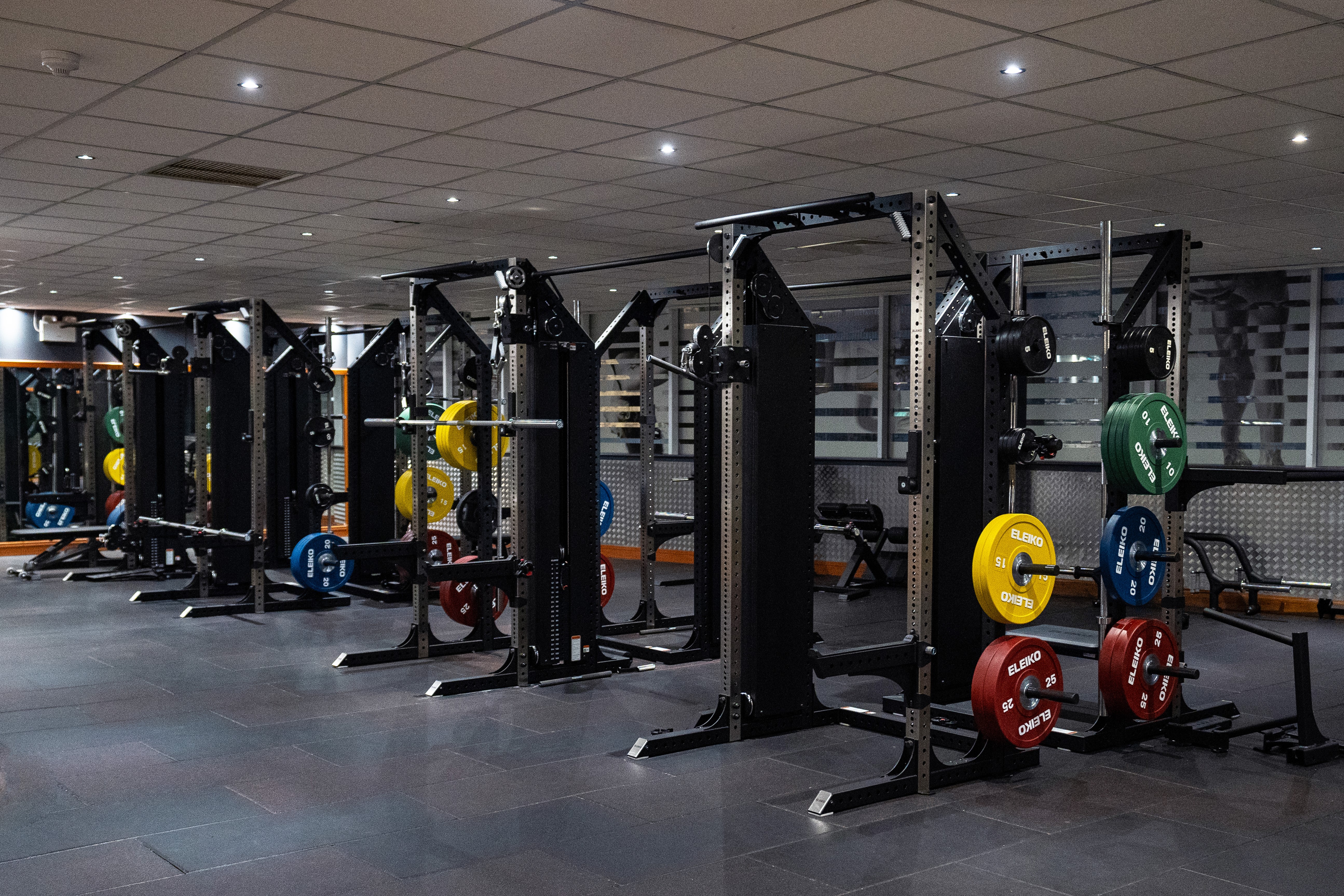 Wandsworth Gym floor Eleiko racks