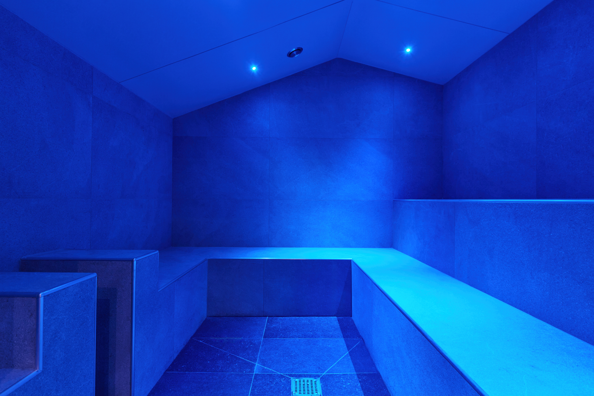 Brand new steam room at Virgin Active Wimbledon