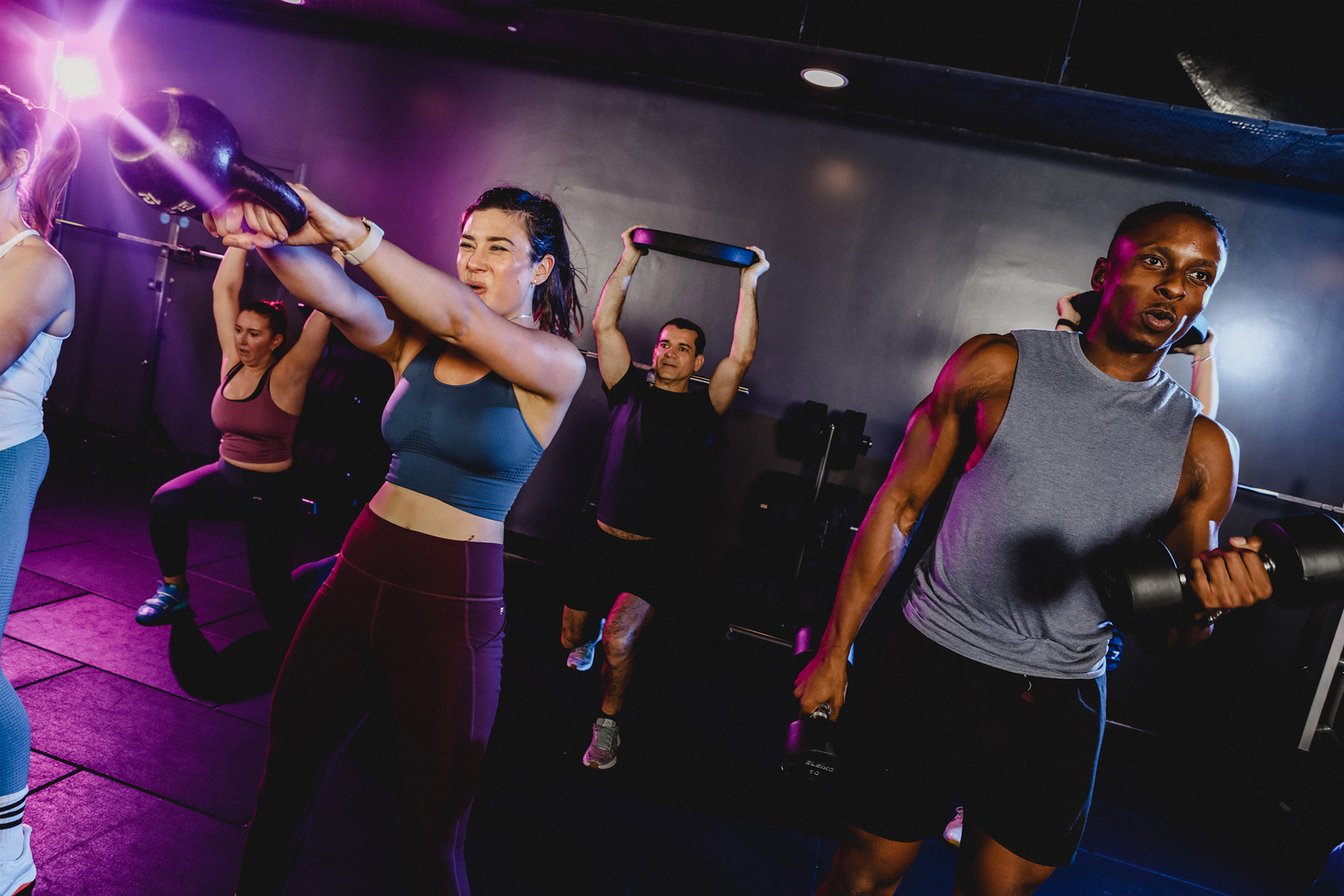 group exercise at Virgin Active