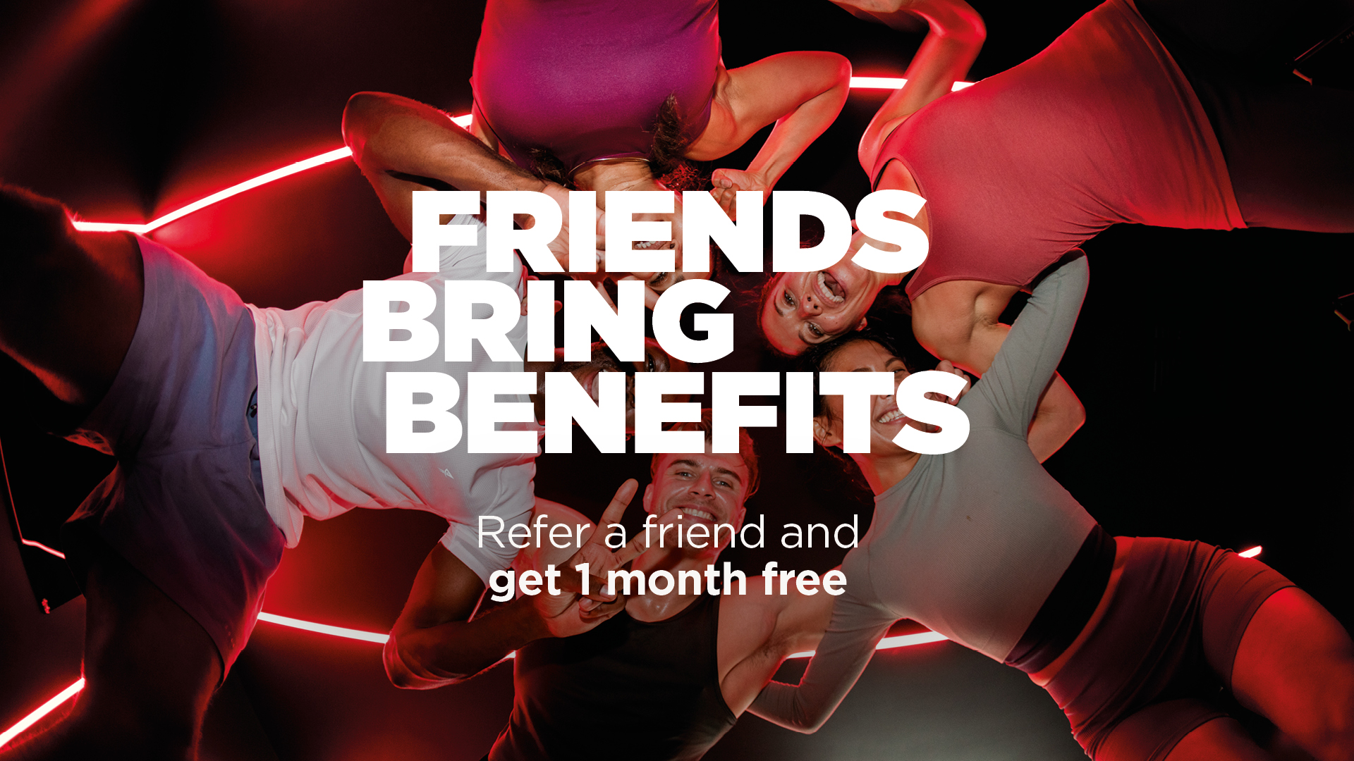 Friends bring benefits