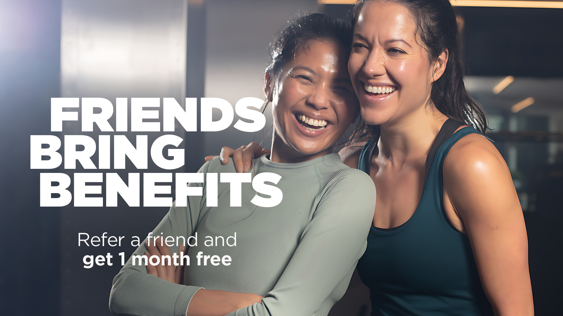 Friends bring benefits