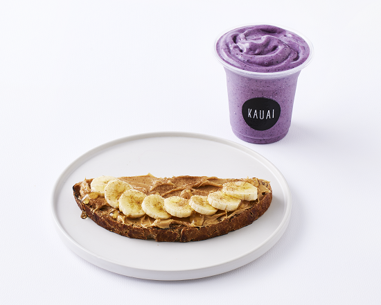 Virgin Active_Kauai Kids PB Toast and PB Smoothie 550 x 440 px Kauai Kids PB Toast and PB Smoothie
