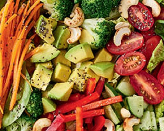 Kauai Superfood Salad zoomed in