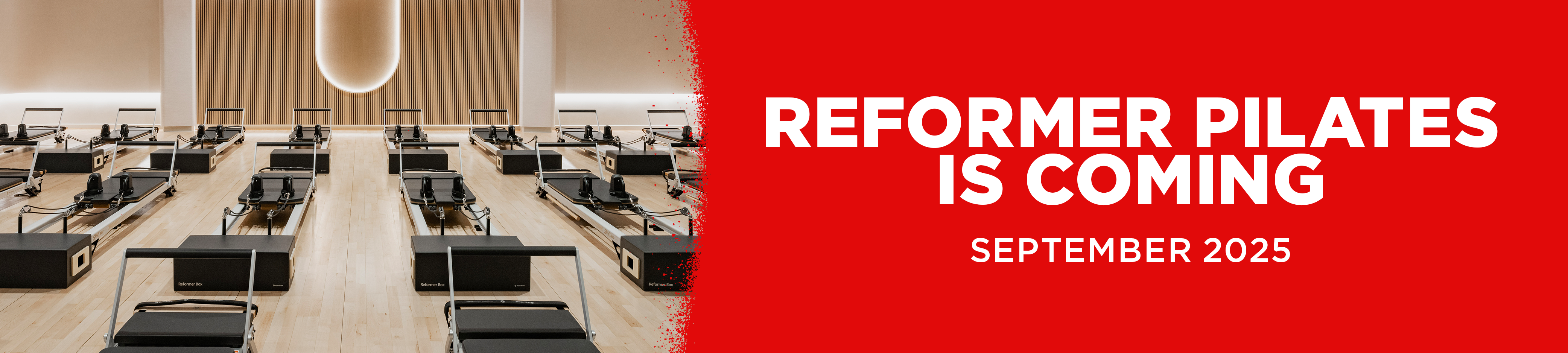 Reformer Pilates Is Coming September 2025