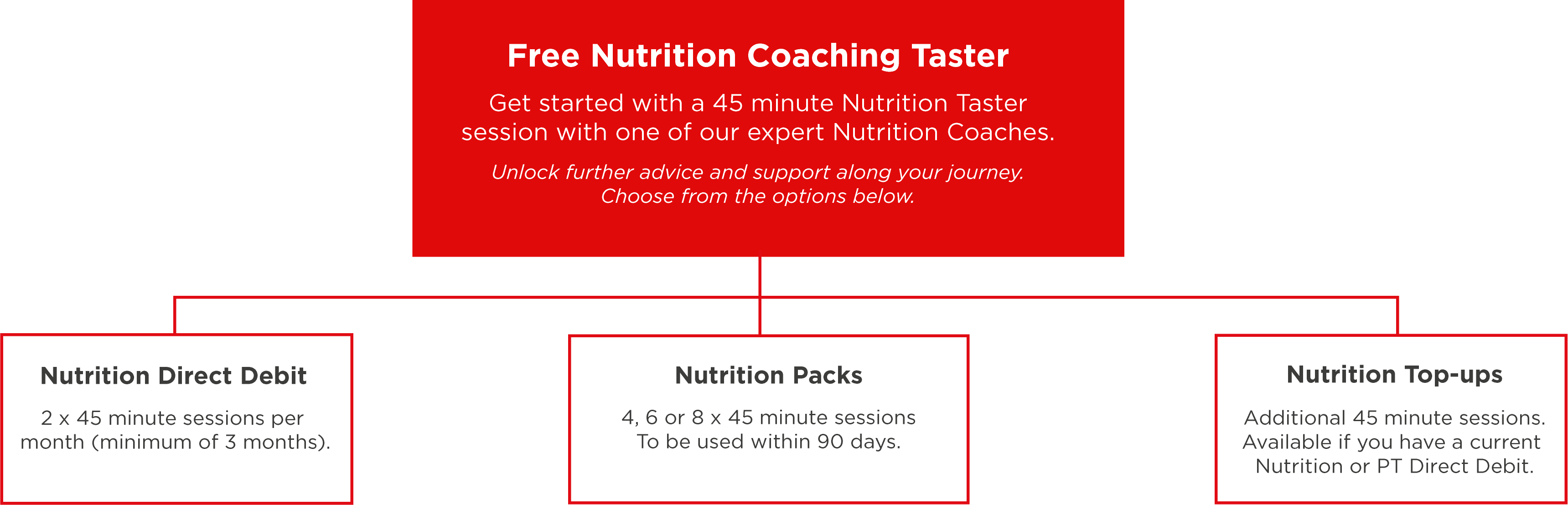 Nutrition Coaching infographic