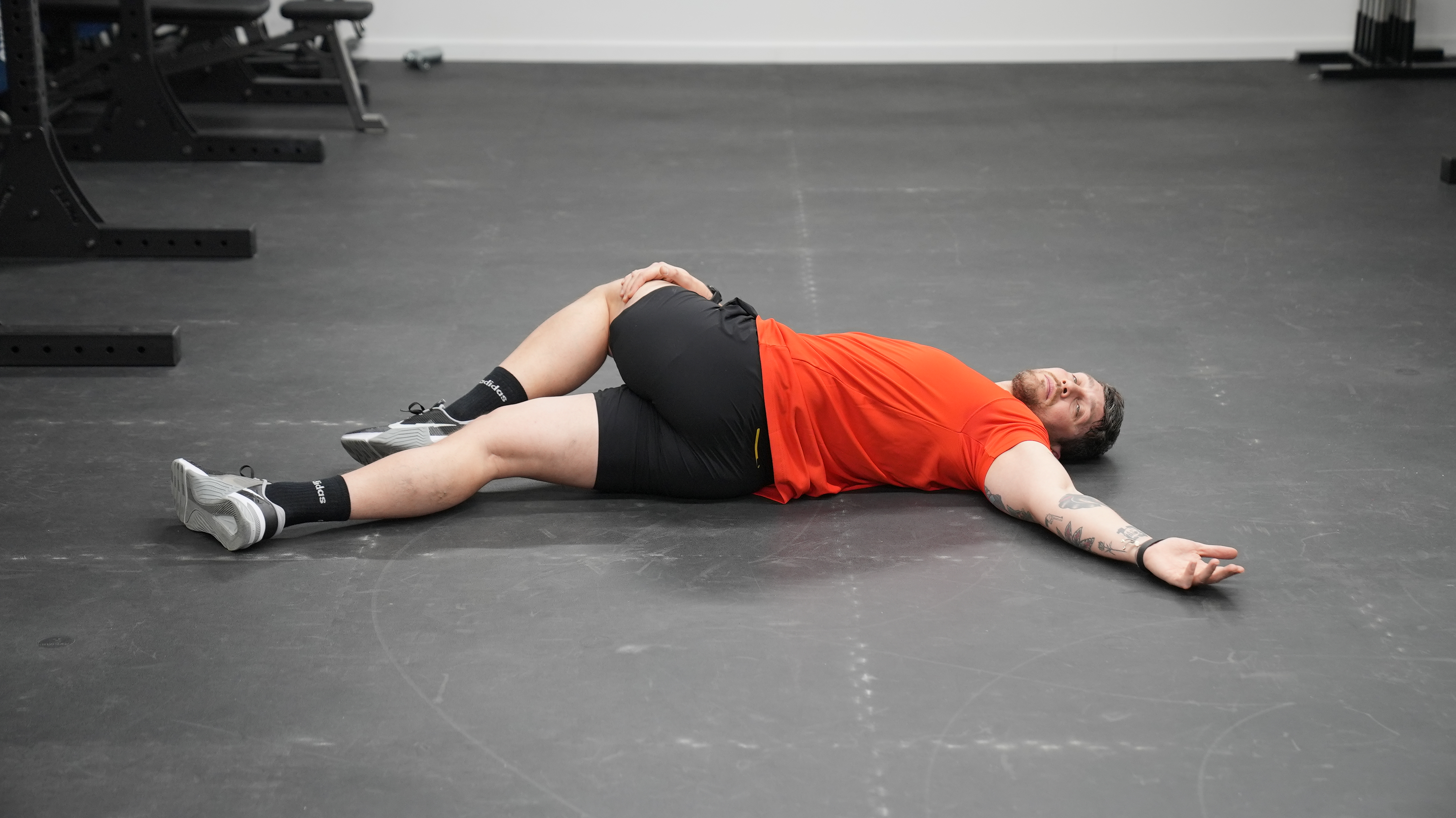 Leg clearance crossovers exercise